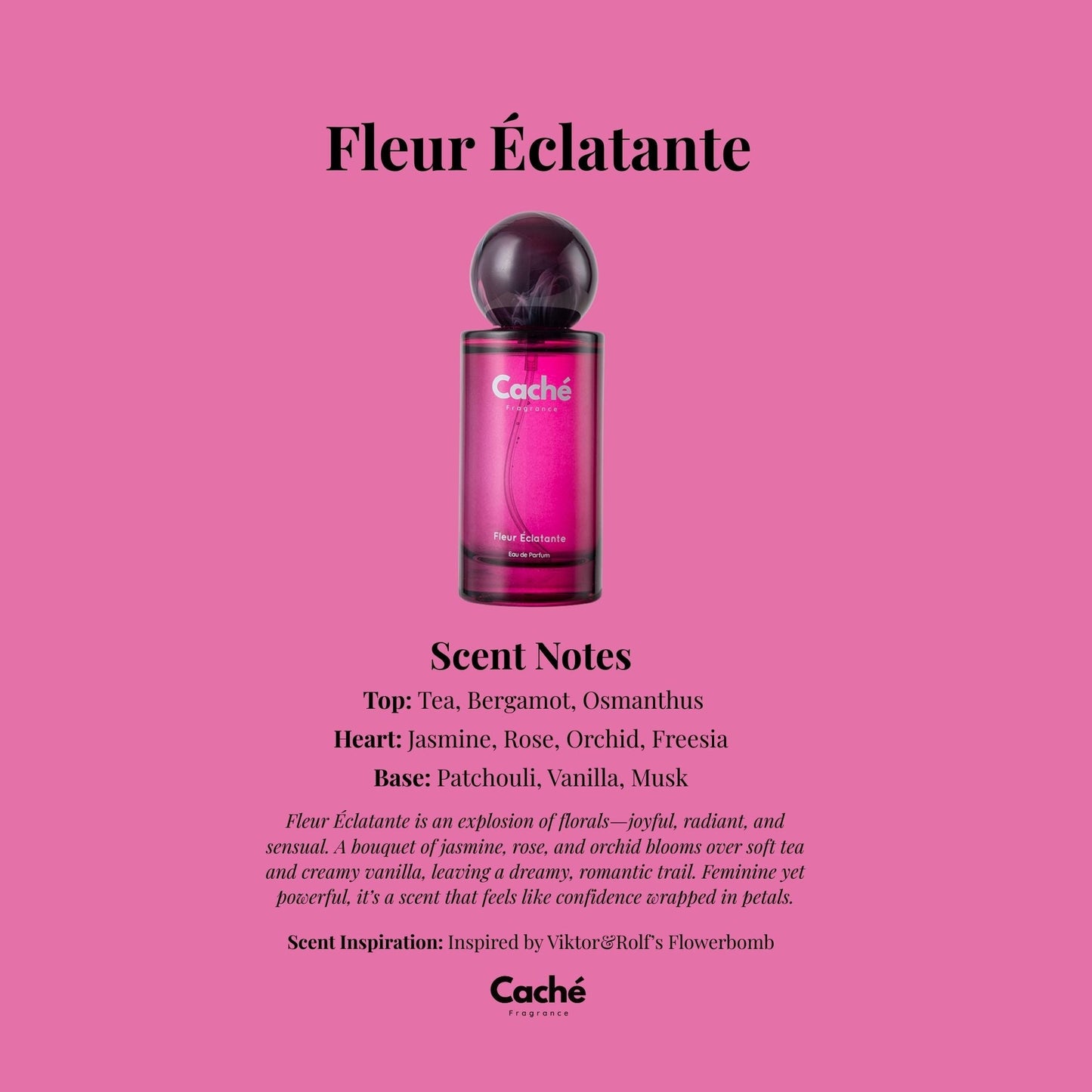 Caché - Fleur Éclatante