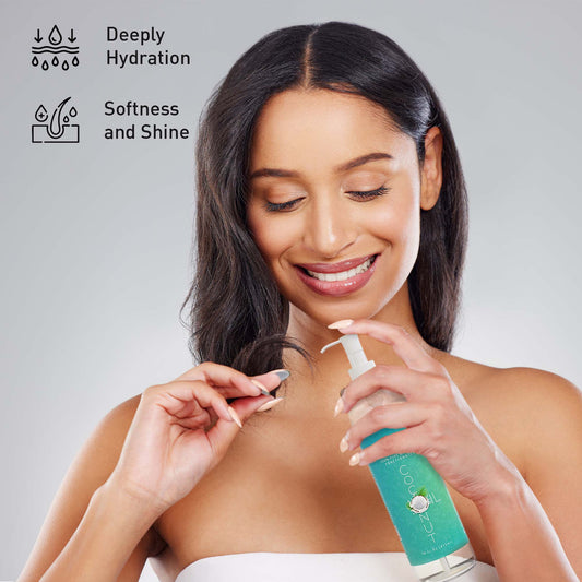 100% Pure Oil for Massages, Therapeutic Recipes & Essential Oils, Fractionated Coconut, 32 Fl Oz