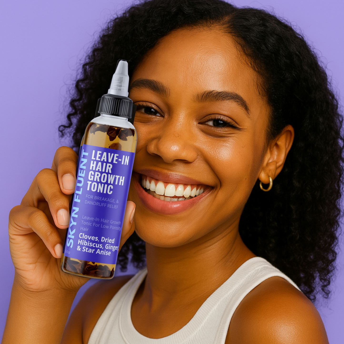 Low Porosity Herbal Hair Tonic – Growth, Strength & Hydration