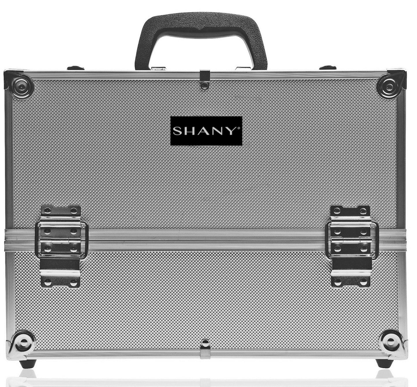 Essential Pro Makeup Train Case with Shoulder Strap and Locks