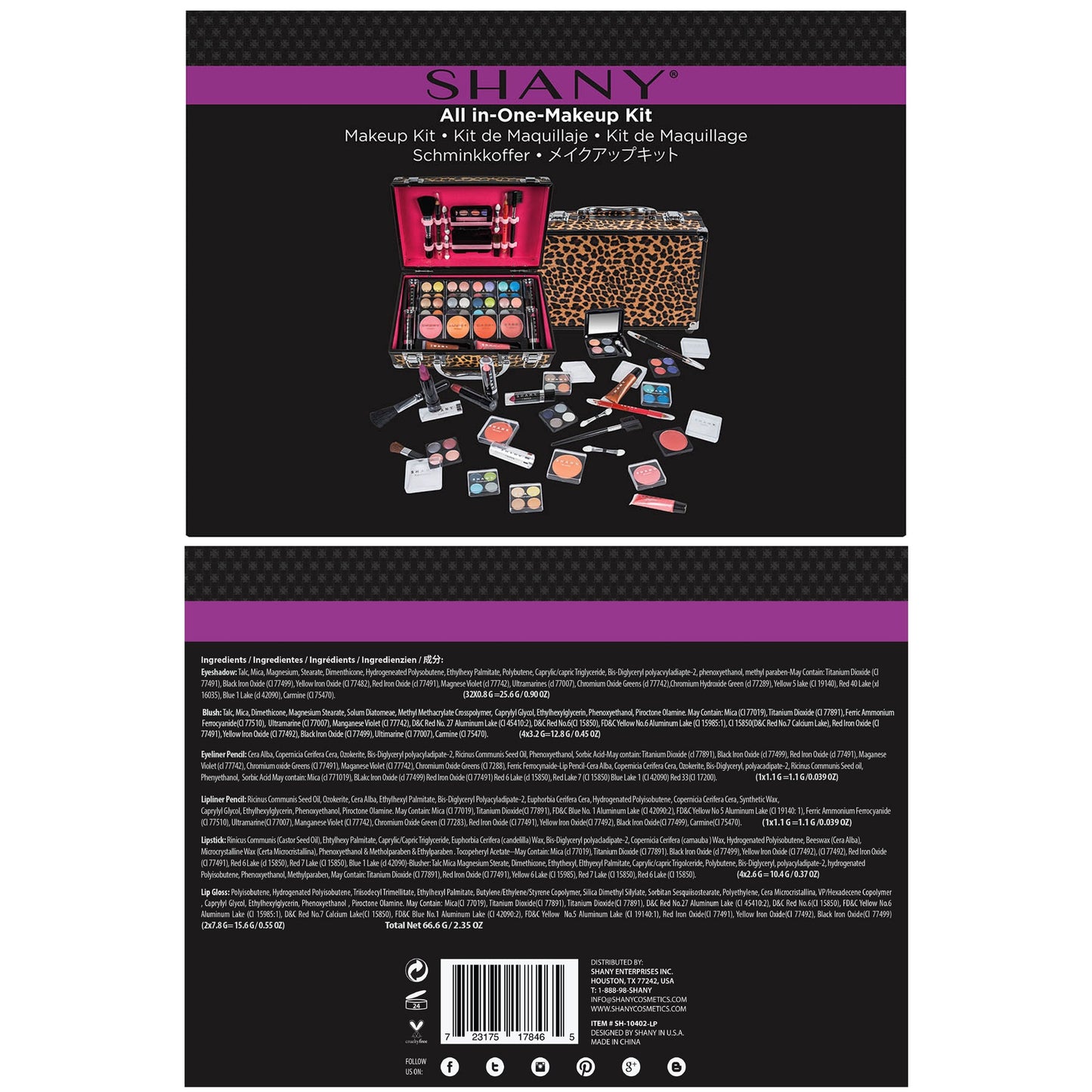 Carry All Makeup Train Case - Makeup Set