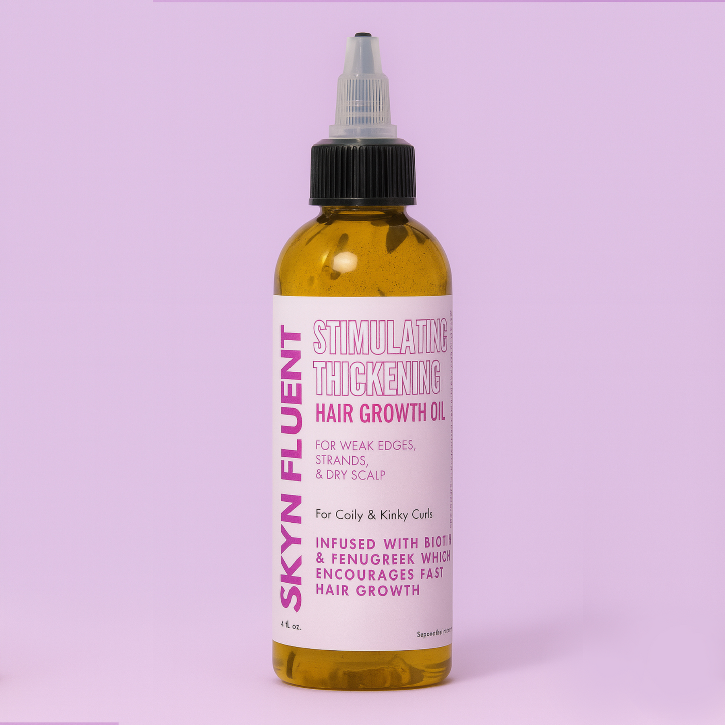 Stimulating Thickening Hair Growth Oil | Nourish, Strengthen & Support Healthy Growth